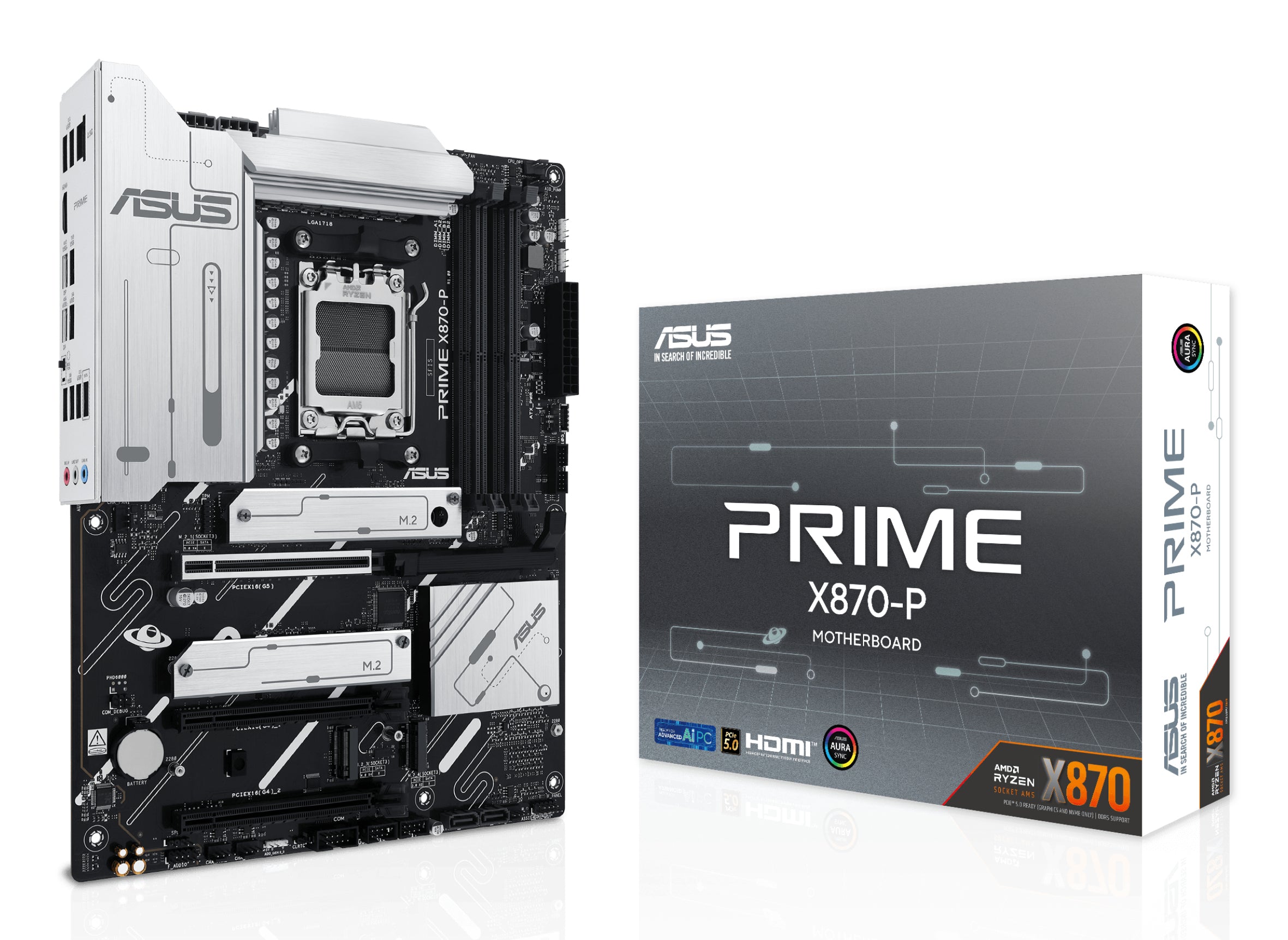 ASUS PRIME X870-P ATX Socket AM5 AMD X870