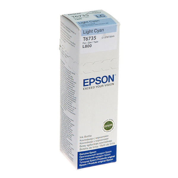 Epson T6735 Lys cyan Blækrefill C13T67354A