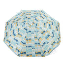 Strandparasol VW T1 multibus blå