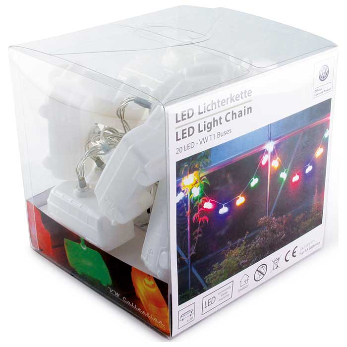 Led lyskæde VW T1 bus, 3 meter