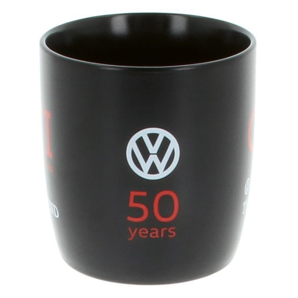 VW GTI kaffekop 50-års ''The Legend'' sort, 370 ml