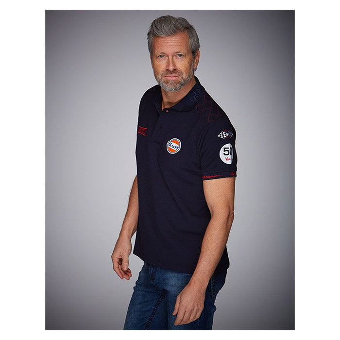Gulf Delaney polo-shirt Navy blå L