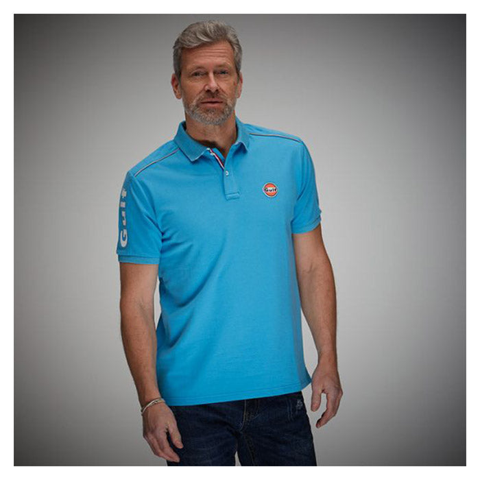 Gulf Diamond Polo sea blue XL