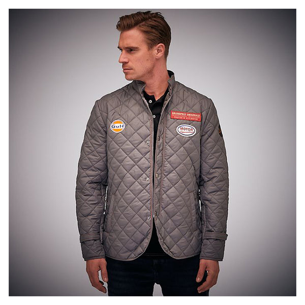 Gulf Driver Jakke Grå 3XL