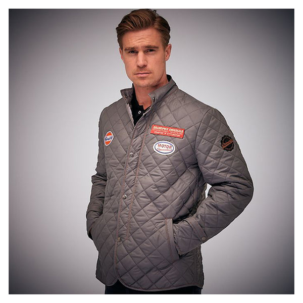 Gulf Driver Jakke Grå XL