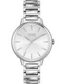 Hugo Boss dameur 1502539 Signature sølv Tone rustfrit stål