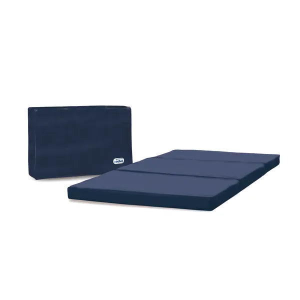 Foldemadras 120X60X6Cm – Blå – Asalvo
