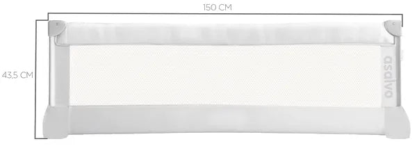 Sengehest 150Cm – Hvid – Asalvo