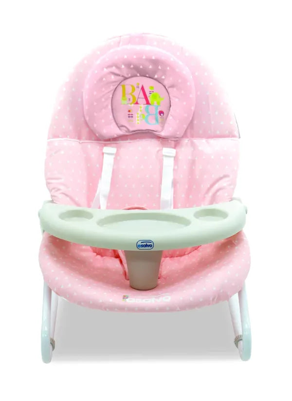 Baby Skråstol Swing 3 I 1 – Pink – Asalvo