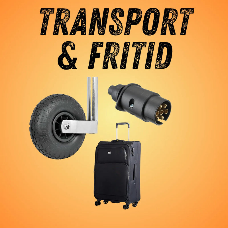 transport og camping tilbehør