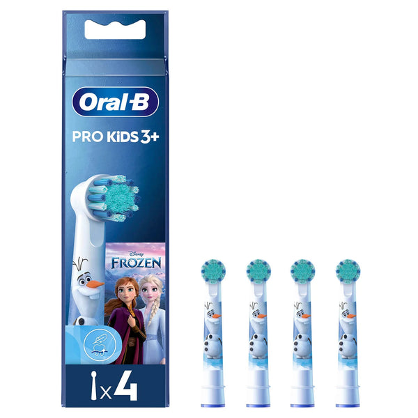 Oral-B Kids Pro 3+ 4 stk Hvid