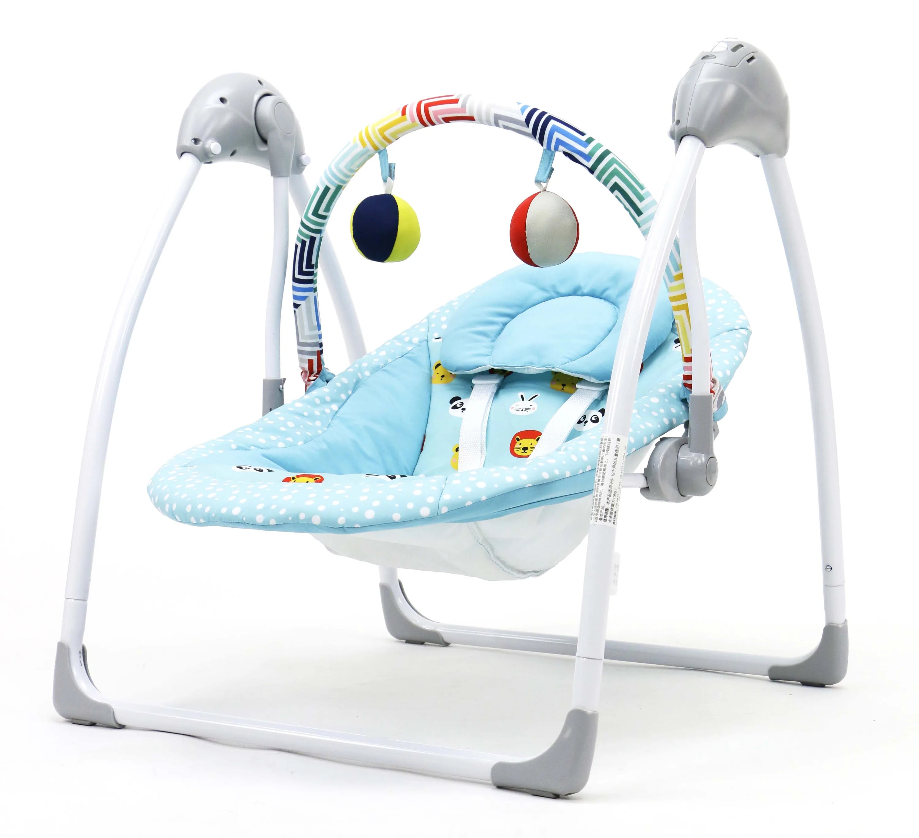 Skråstol Swing Musical Kompakt – Blå – Asalvo