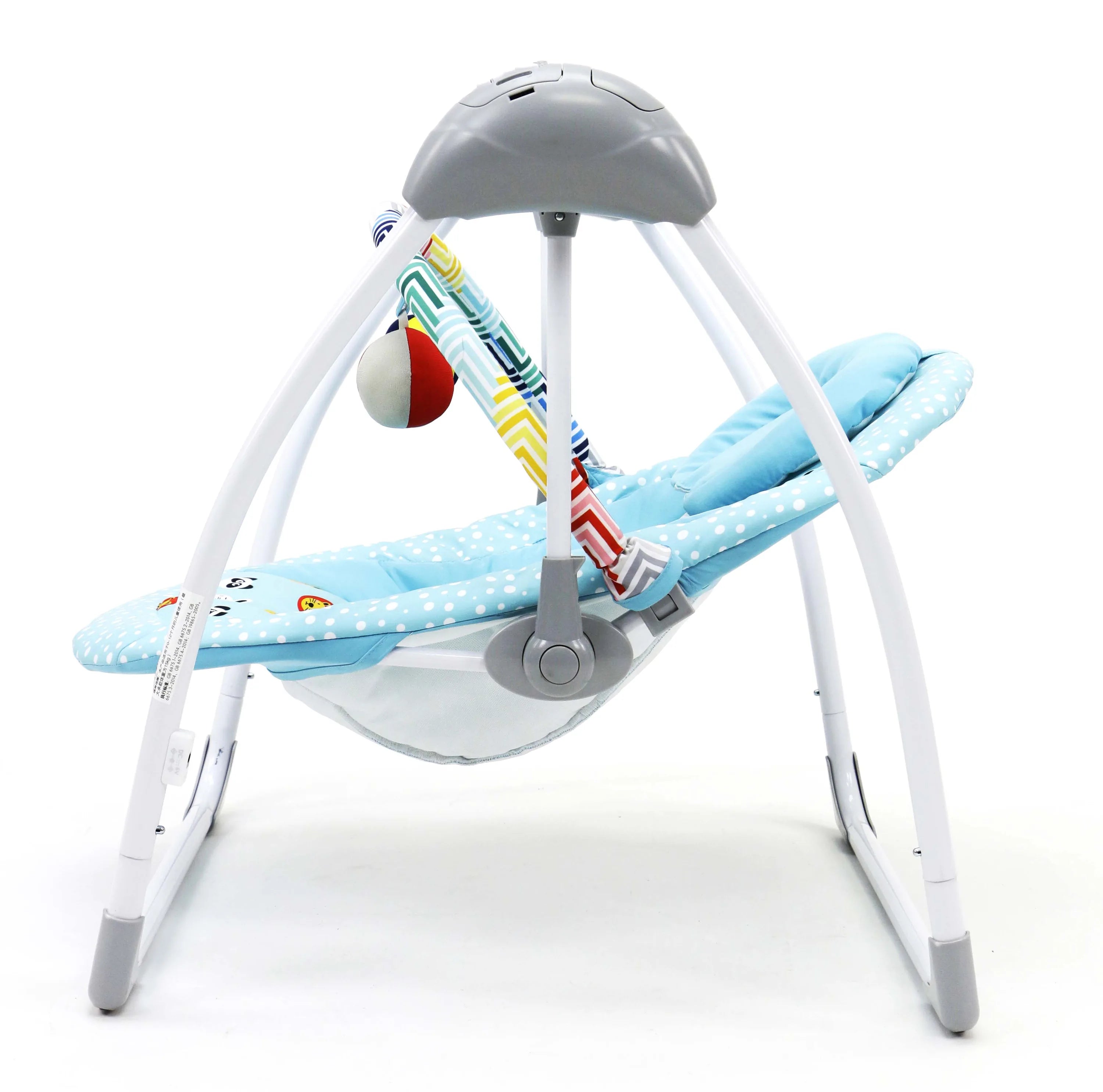 Skråstol Swing Musical Kompakt – Blå – Asalvo