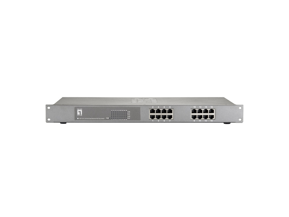LevelOne FEP-1612W150 Switch 16-porte 10/100  PoE+