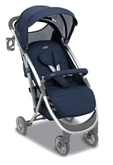 Klapvogn Cotton Justerbar – Navy – Asalvo