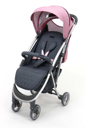 Klapvogn Cotton Justerbar – Rosa – Asalvo