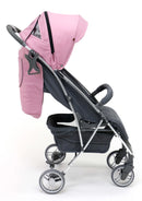 Klapvogn Cotton Justerbar – Rosa – Asalvo