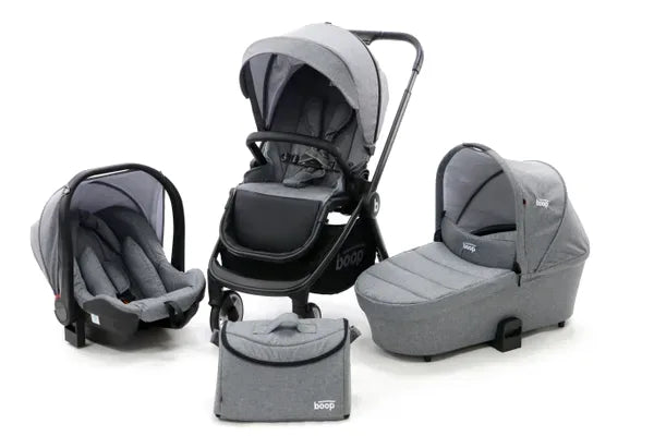 Trio Genius Foldbar – Grå – Asalvo