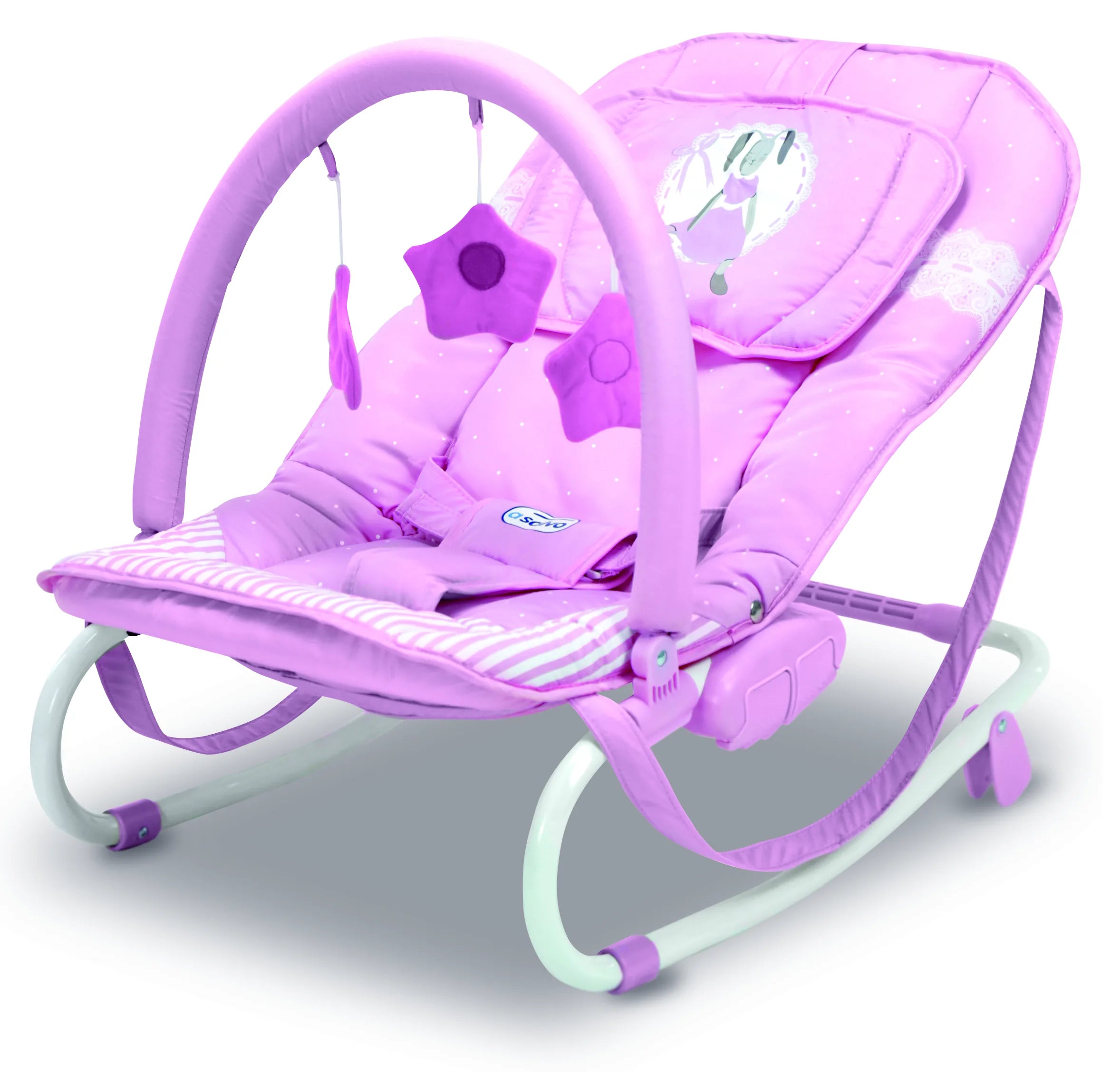 Skråstol Relax Kanin – Pink – Asalvo