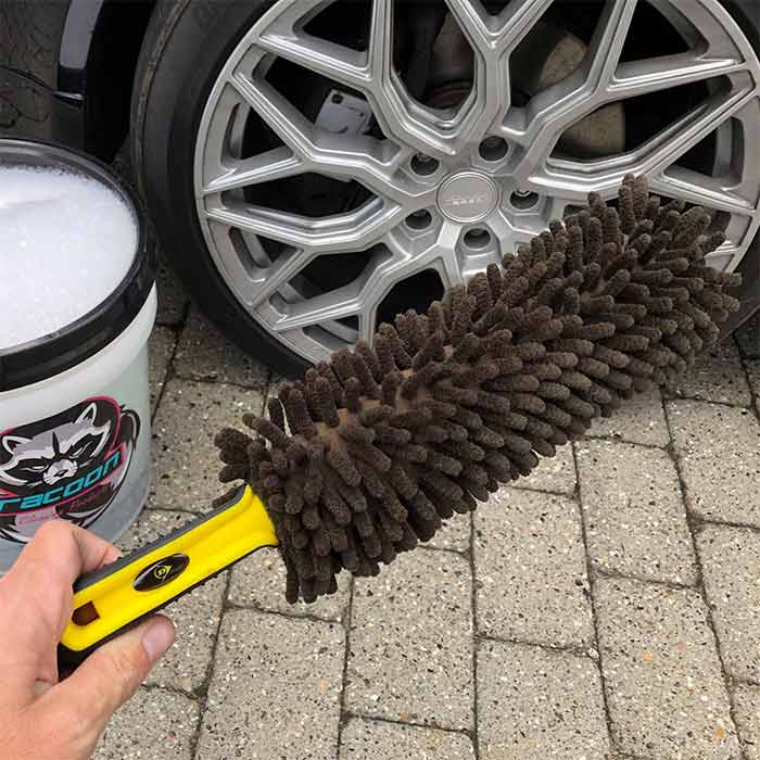 Dunlop fælgbørste 33 cm mikrofiber