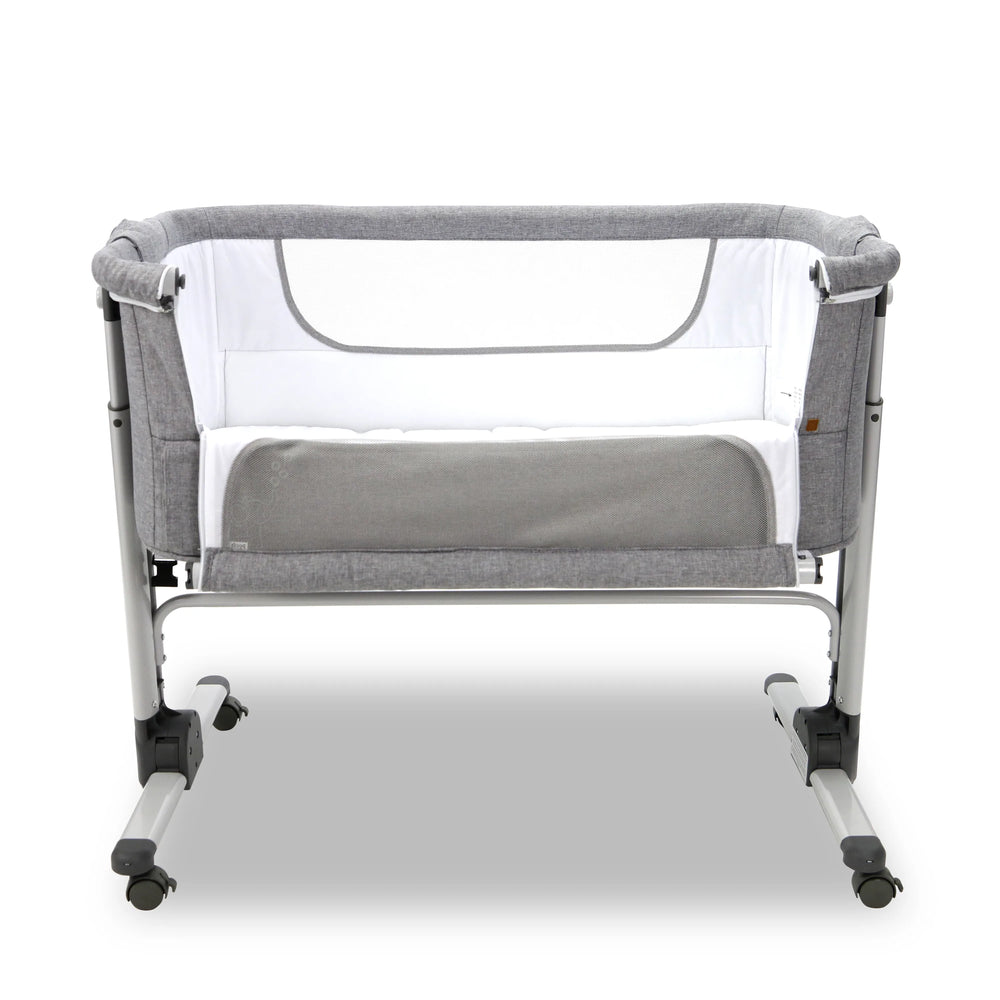 Bed Side Crib Fold Kompakt – Grå – Asalvo