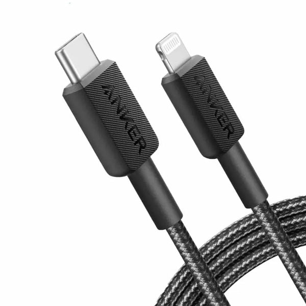 Anker A81B5G11 Lightning kabel 0,9 m Sort