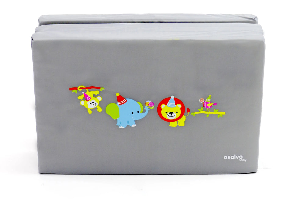 Foldemadras Birthday 120X60X6Cm – Grå – Asalvo