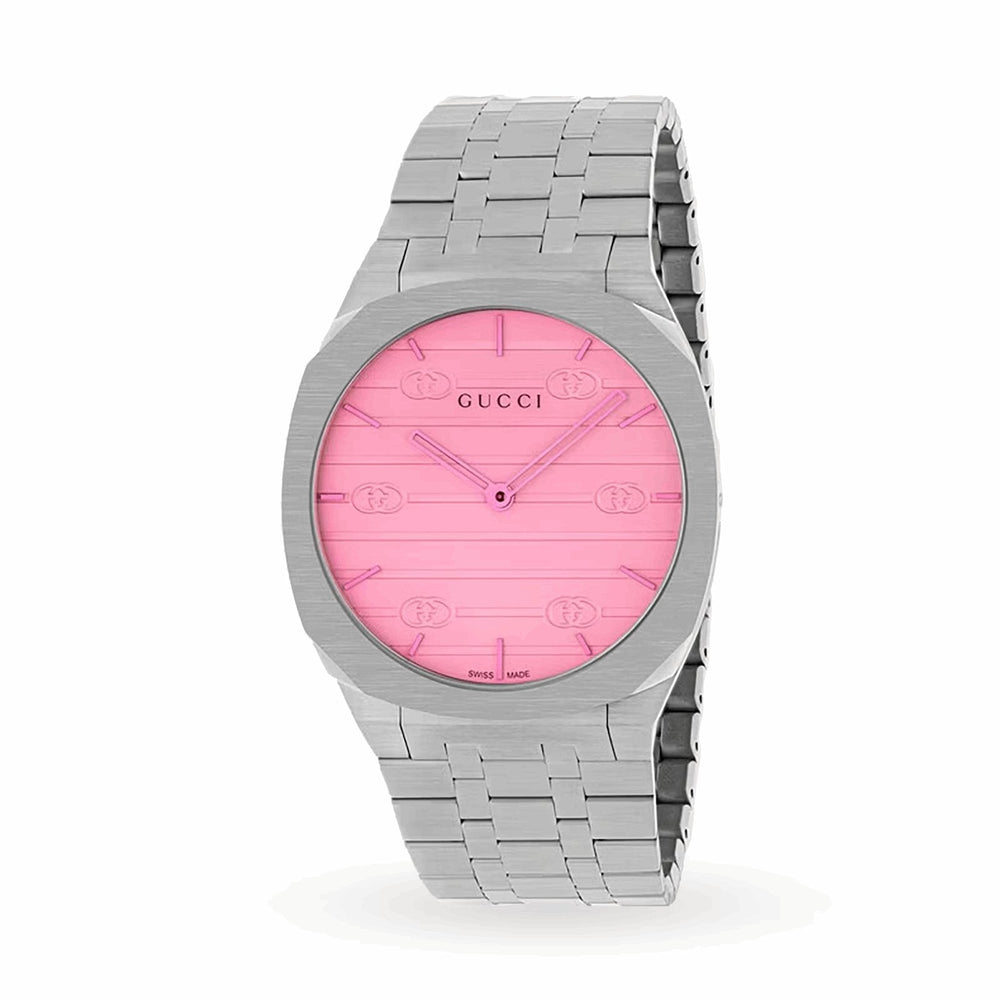 Gucci 25H ur 38mm In stål YA163410