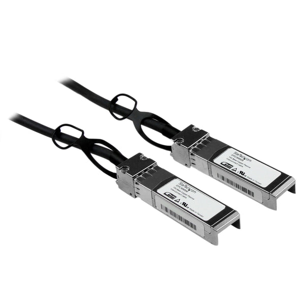 StarTech.com 5m 10G SFP to SFP Direct Attach Cable for Cisco SFP-H10GB-CU5M - 10GbE SFP Copper DAC 10 Gbps Passive Twinax Dobbelt-axial 5m Direkte påsætning-kabel