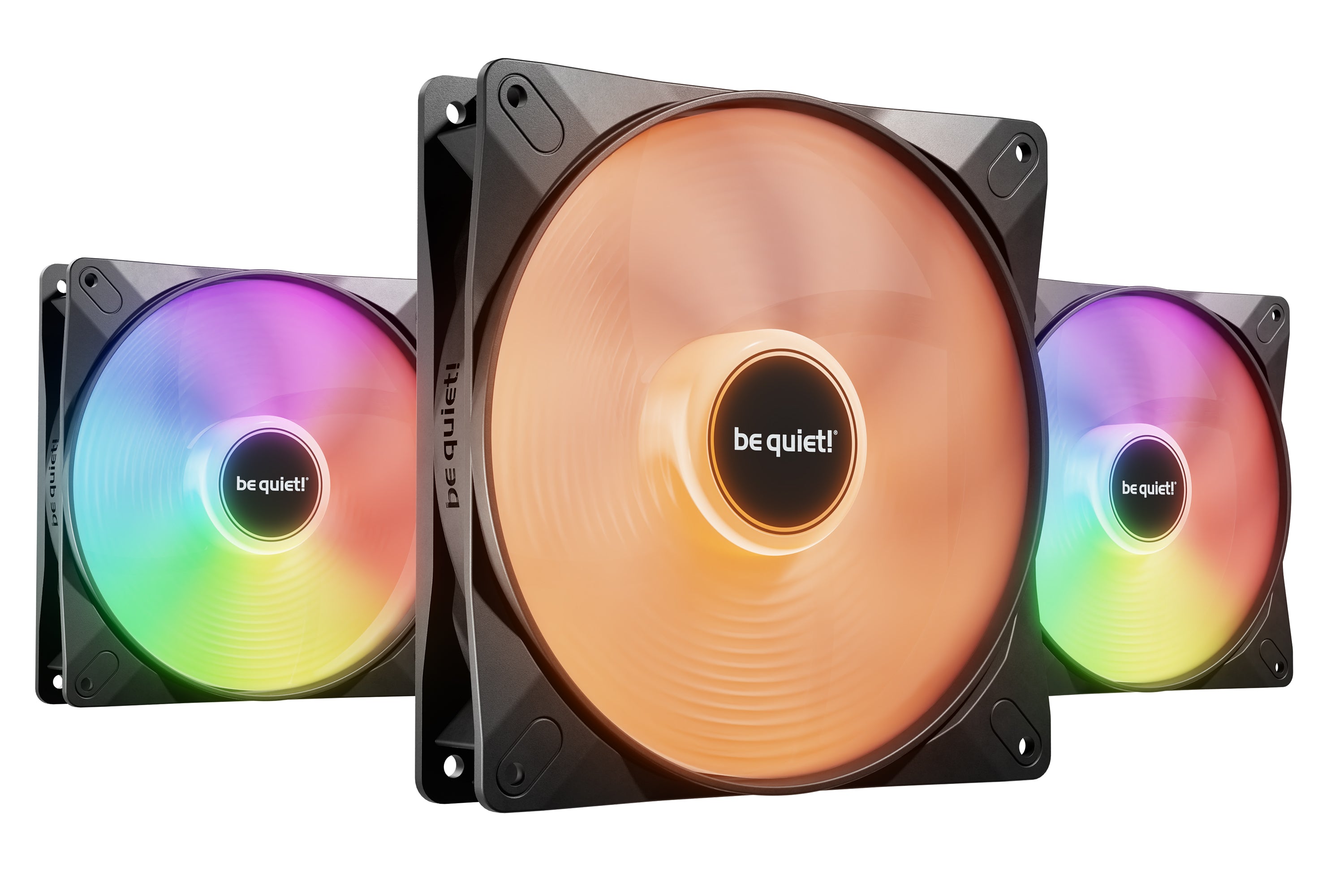 be quiet! Light Wings LX Fan 3-pack Sort 140 mm
