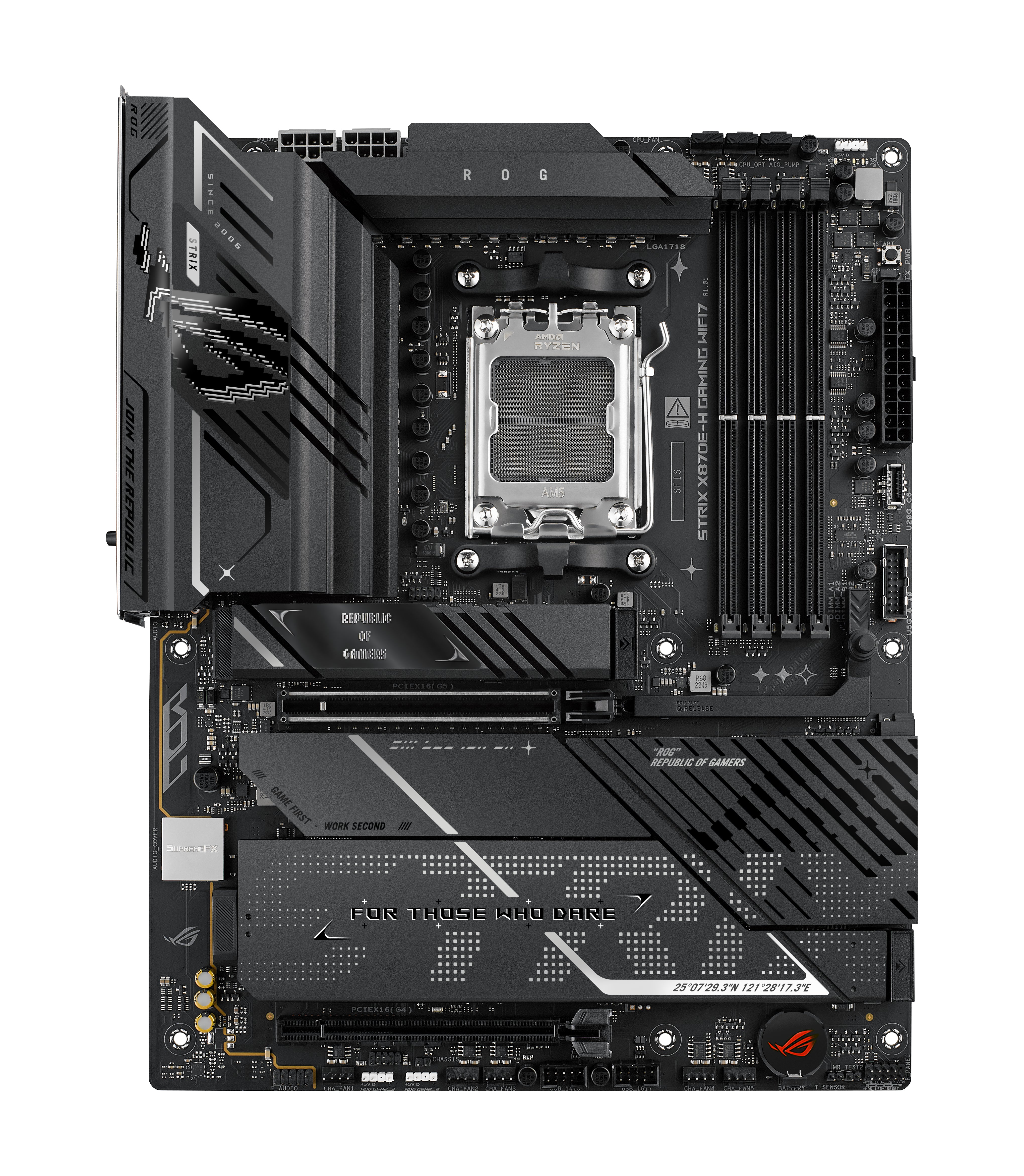 ASUS ROG STRIX X870E-H GAMING WIFI7 AMD X870E Sokkel AM5 ATX