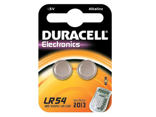 Duracell Knapcellebatterier LR54
