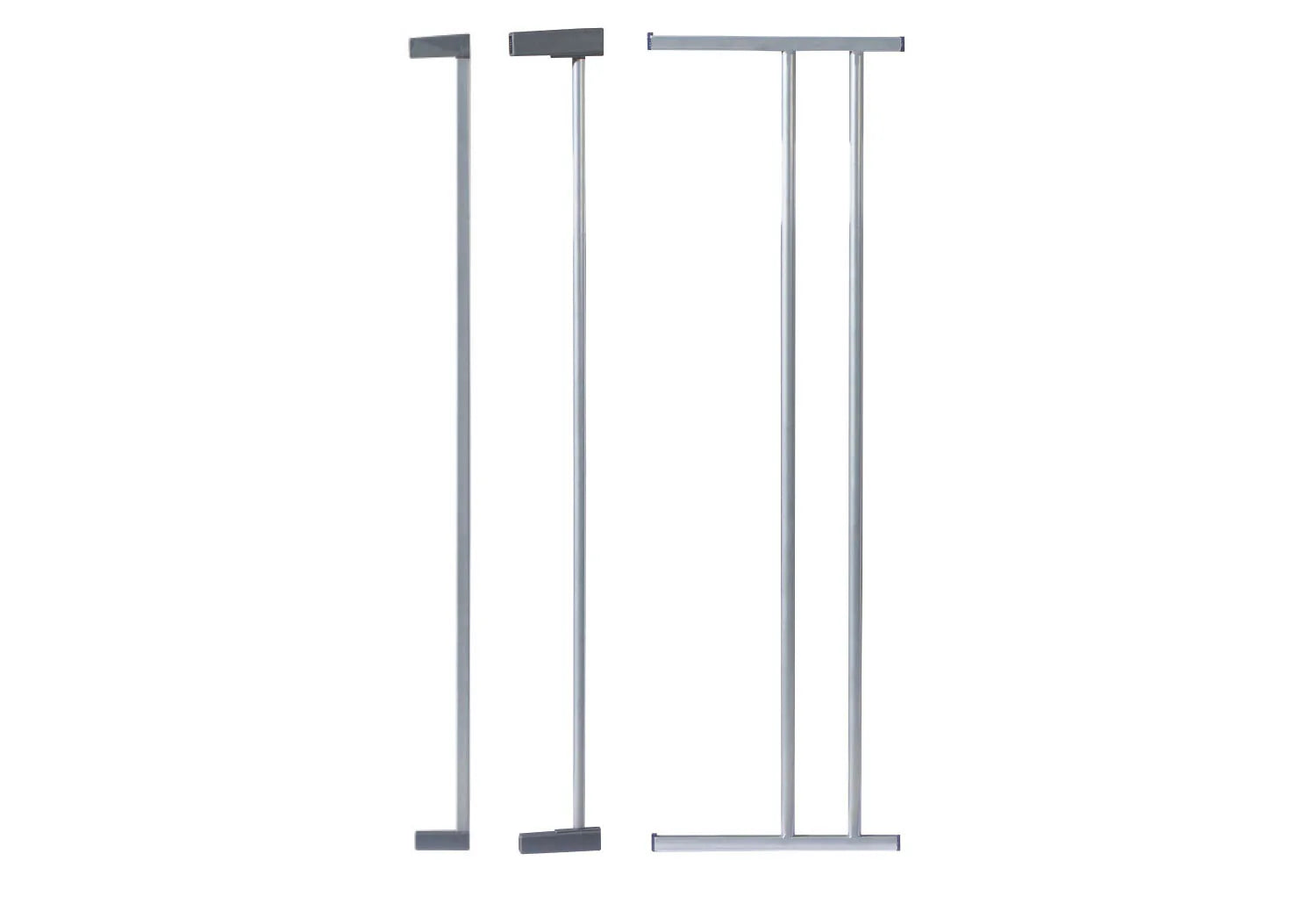 Pinolino Forlænger til Dør- og Trappe Sikkerhedsgitter, Baby Lock Comfort Stor, Metal/Grå