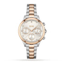 Hugo Boss Womens 1502564 Pandora Two Tone Stainless Steel Watch With Rose Gold Accents