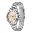 Hugo Boss Womens 1502615 Novia Stainless Steel Watch With Champagne Dial