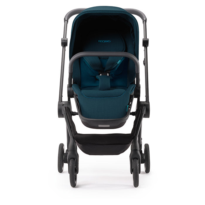 Recaro Sadena City Stroller Black klapvognsstel i sort