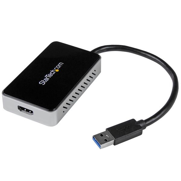 StarTech.com USB 3.0 to HDMI & DVI Adapter 1x USB Port - External Video & Graphics Card Adapter - Dual Monitor Hub - Supports Windows (USB32HDEH) Dockingstation
