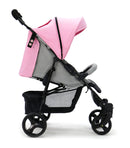 Klapvogn Cadiz Justerbar – Rosa – Asalvo