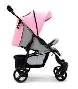 Klapvogn Cadiz Justerbar – Rosa – Asalvo