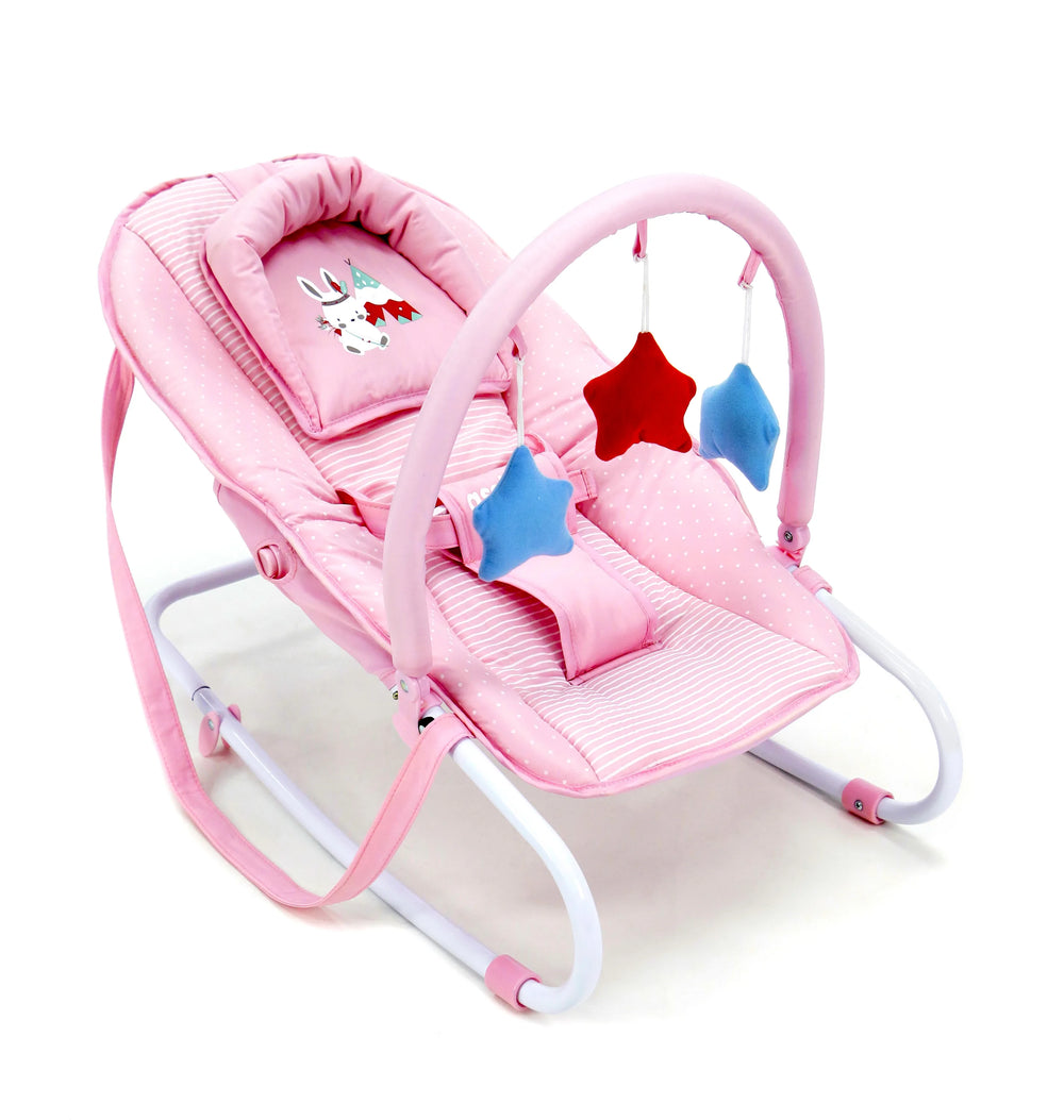 Skråstol Baby Kanin Tippi – Pink – Asalvo