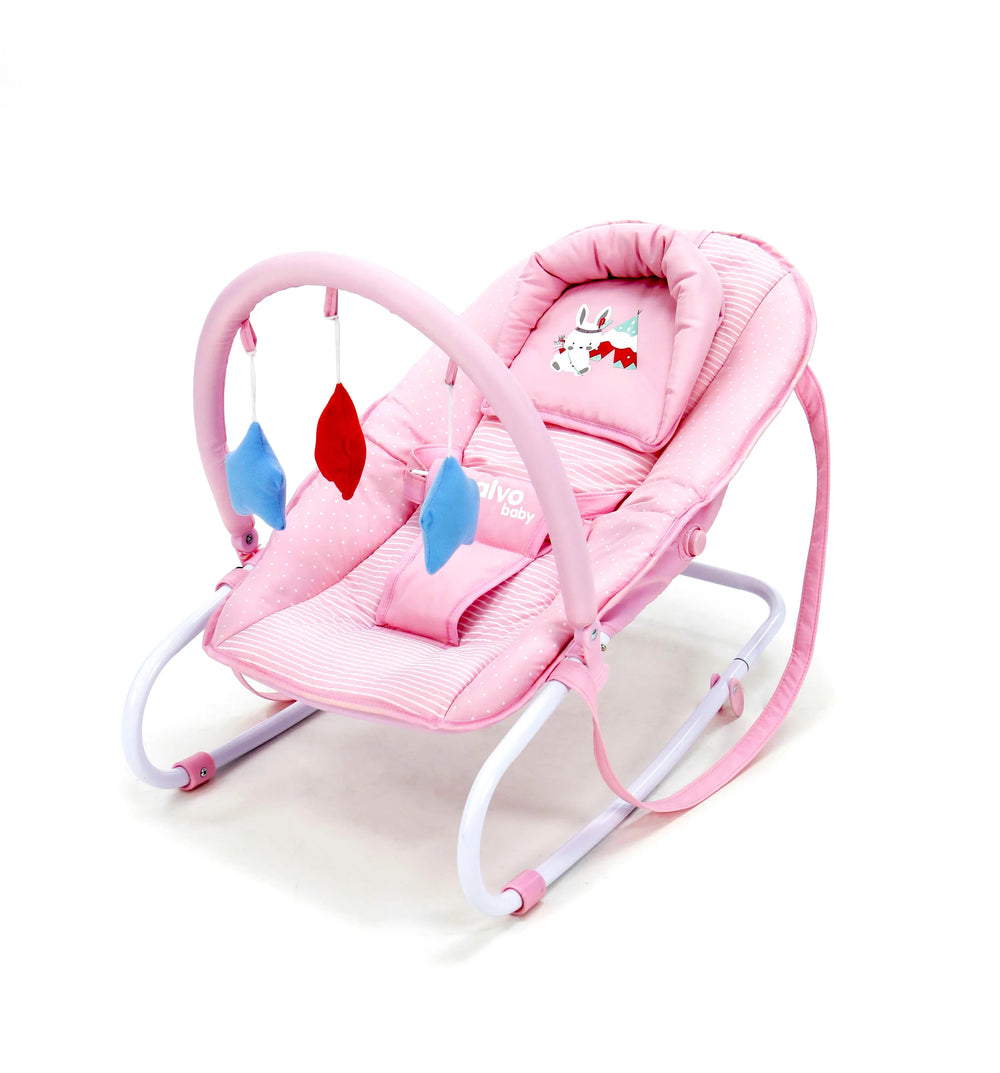 Skråstol Baby Kanin Tippi – Pink – Asalvo
