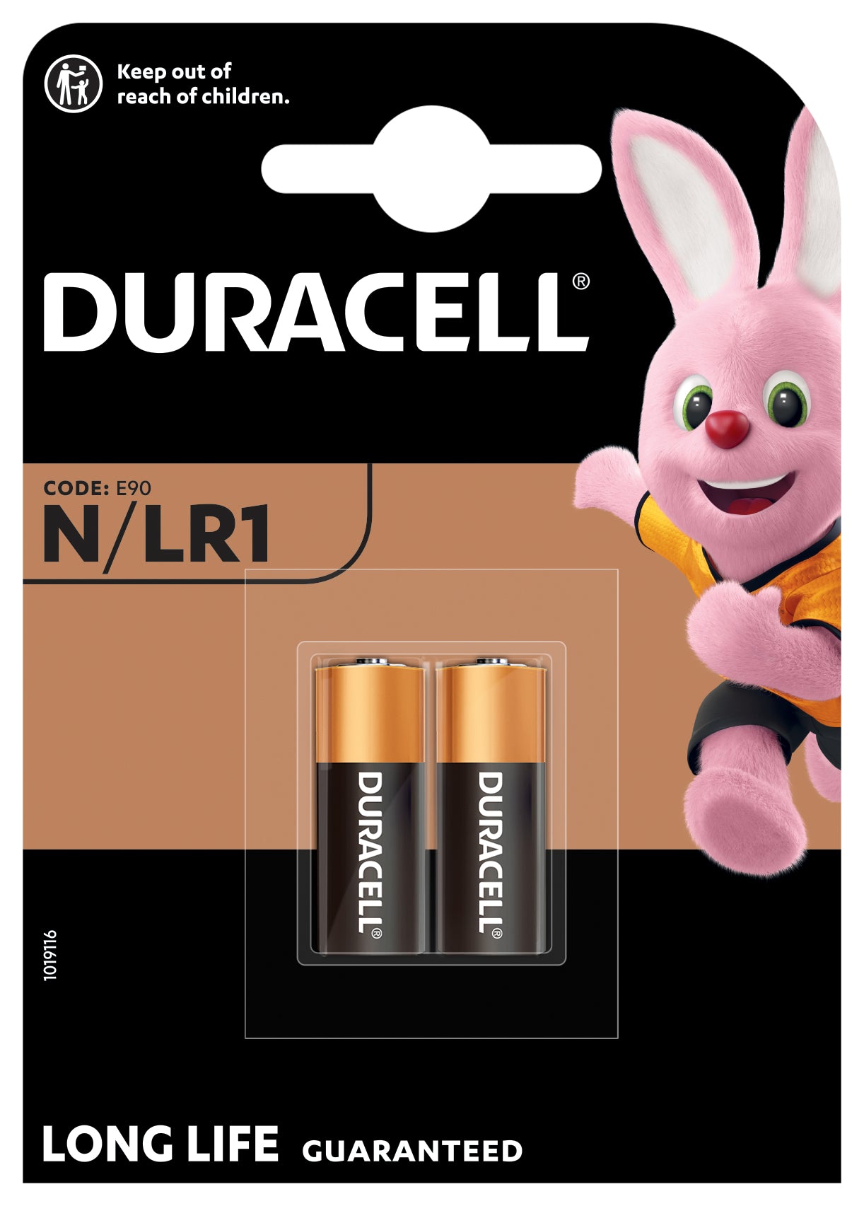 Duracell Security MN9100 Batteri Alkalisk 825mAh