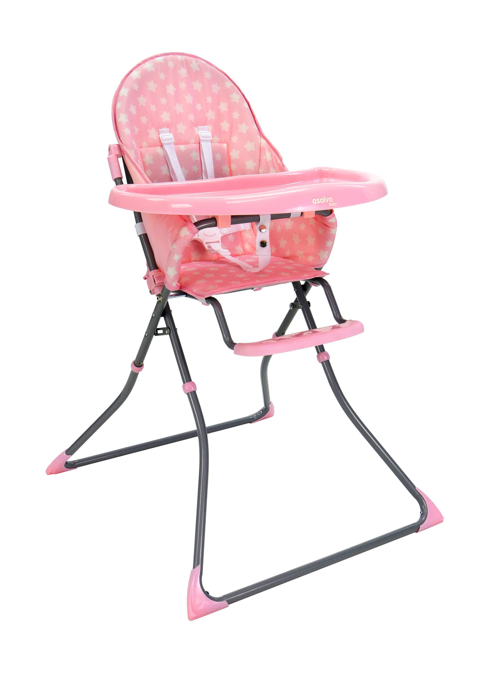 Højstol Quick – Pink Stjerner – Asalvo