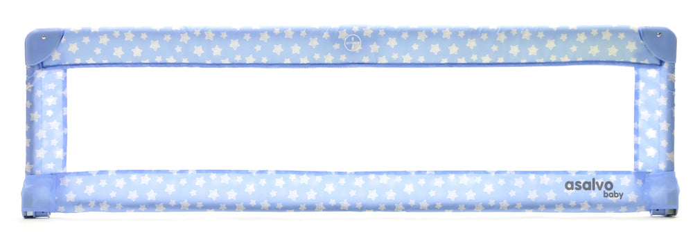 Bed Rail 150Cm Stars Light Blue – Asalvo