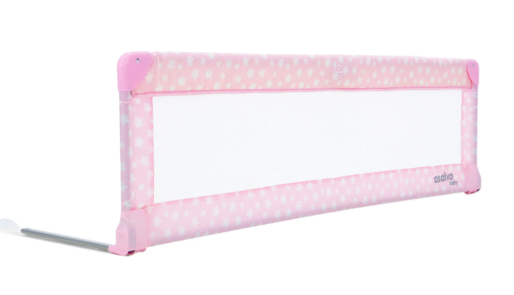 Bed Rail 150Cm Stars Pink – Asalvo