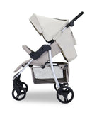 Klapvogn Amerika Justerbar – Beige – Asalvo