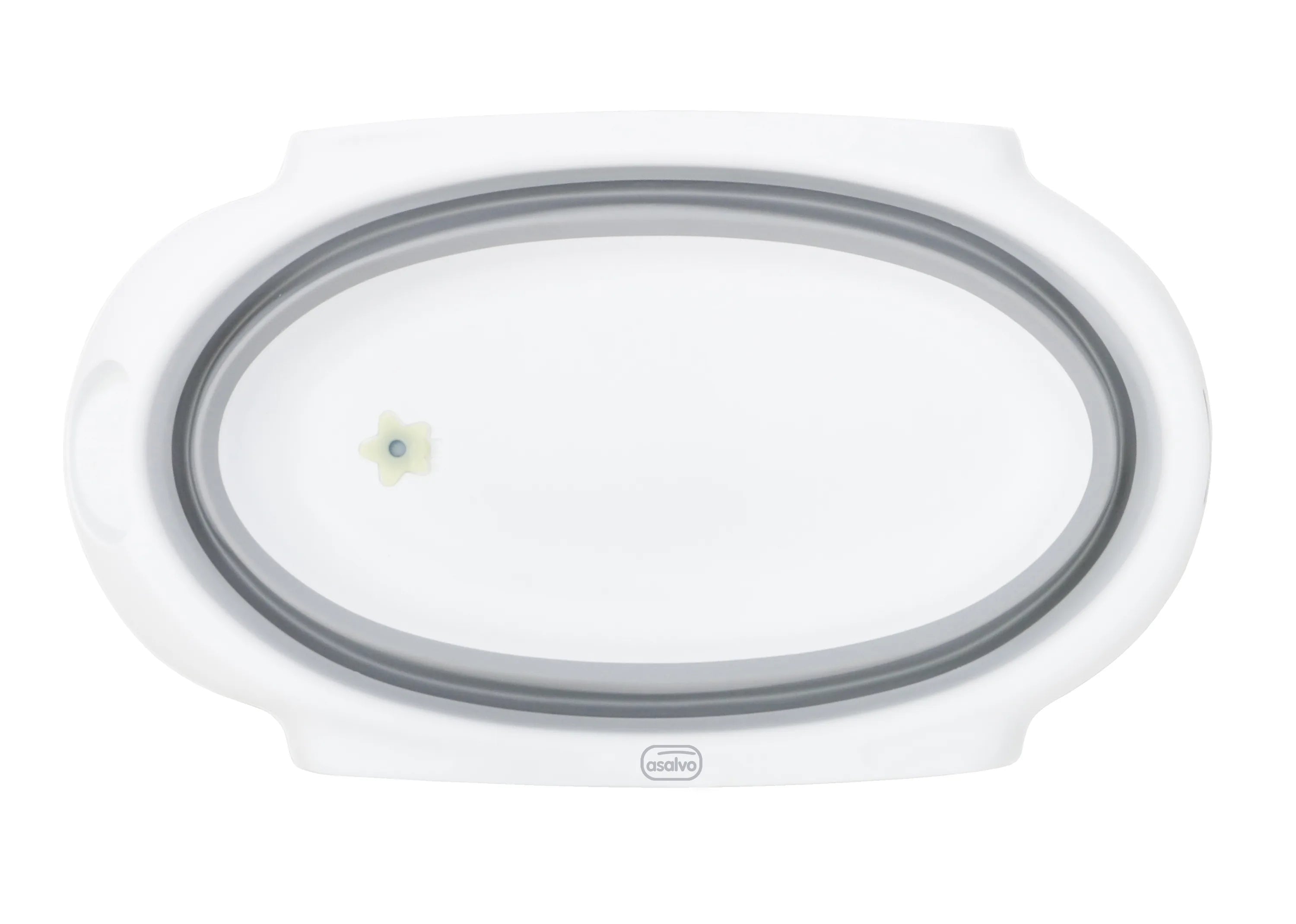Asalvo Badekar, Curviflex 85 cm, Grå