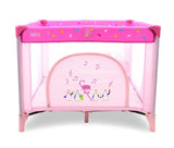 Kravlegård London 99 X 99 Cm Foldbar – Pink – Asalvo