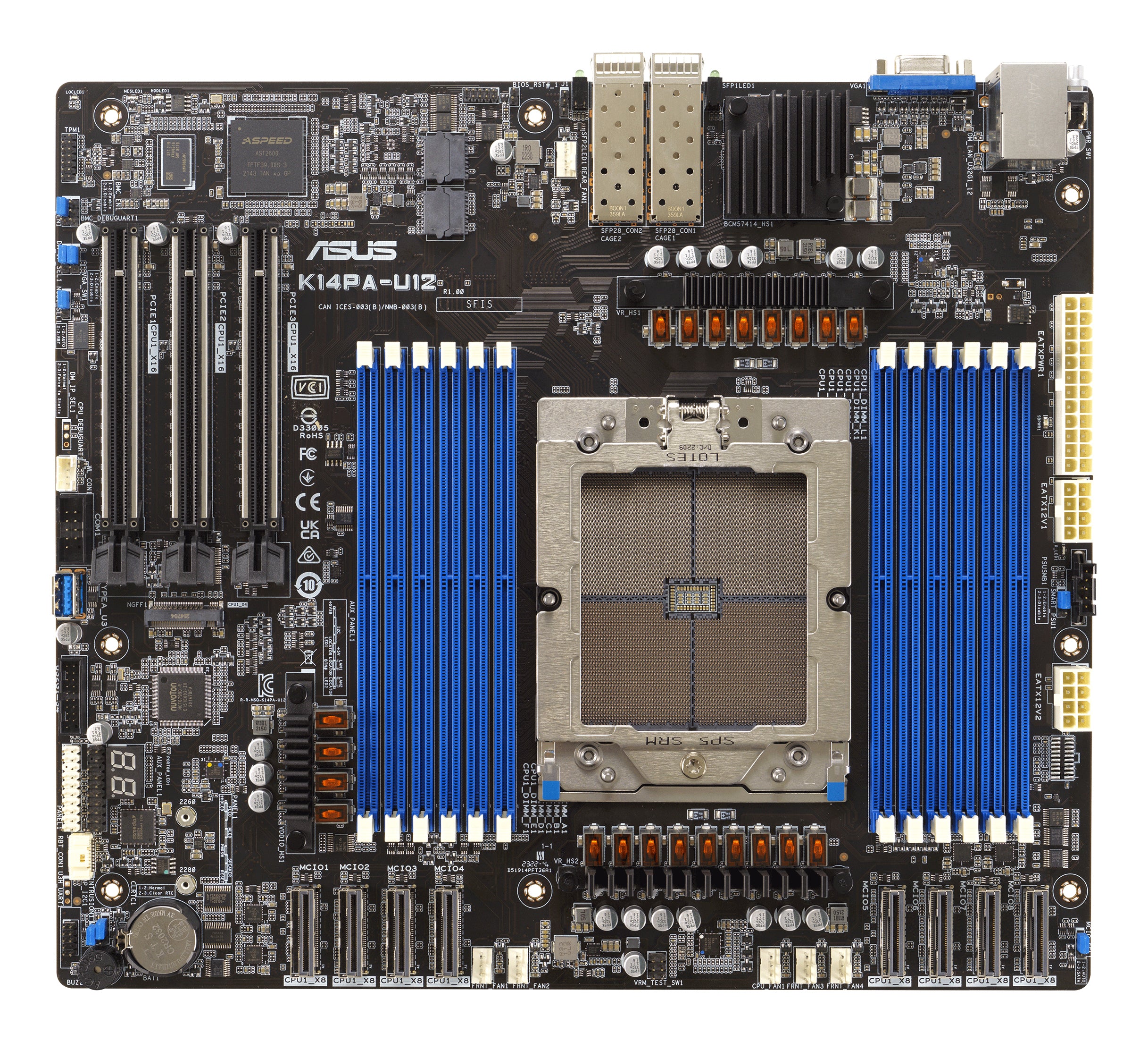 ASUS K14PA-U12 SSI CEB Socket SP5