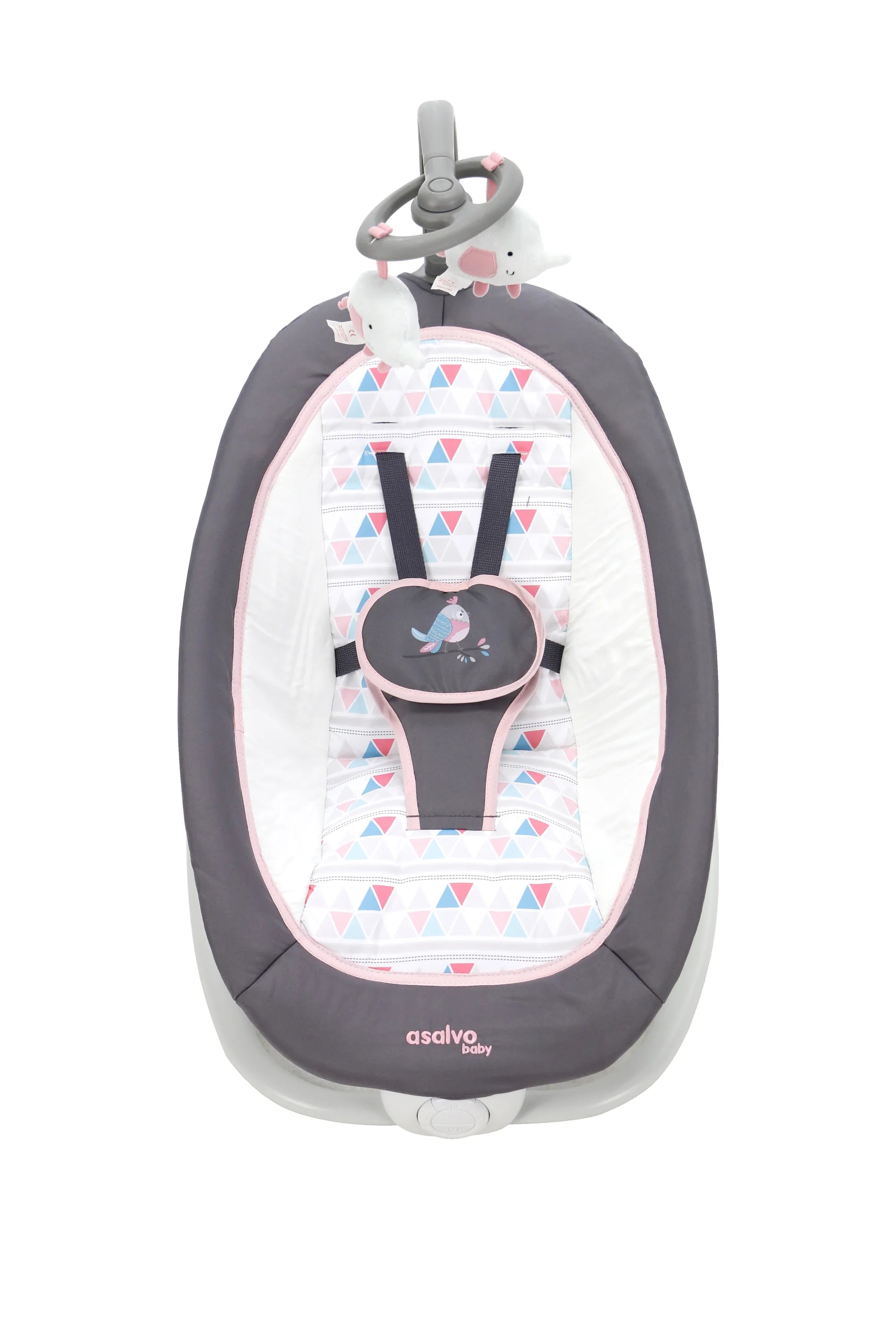 Skråstol Fold Fugle Kompakt – Pink – Asalvo